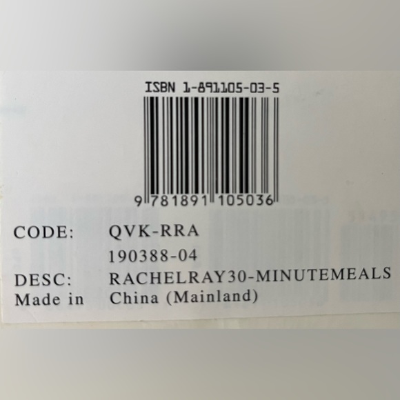 Rachael Ray 30 Minute Meals Cookbook NWT - Picture 3 of 4